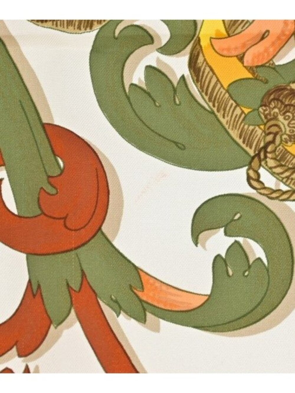 Hermes Bandana Scarf Khaki - Picture 6 of 9